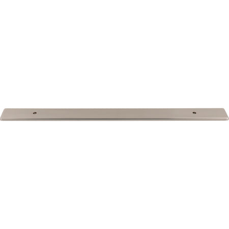 Top Knobs TK3287BSN: 17" Radcliffe  Backplate - Brushed Satin Nickel