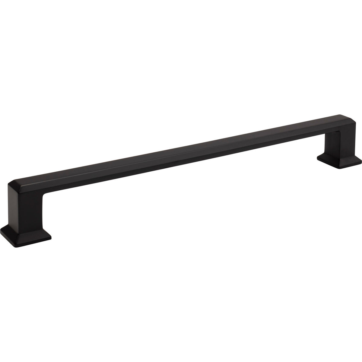 Atlas A669-BL: 12" cc Sweetbriar Lane Cabinet Pull - Matte Black