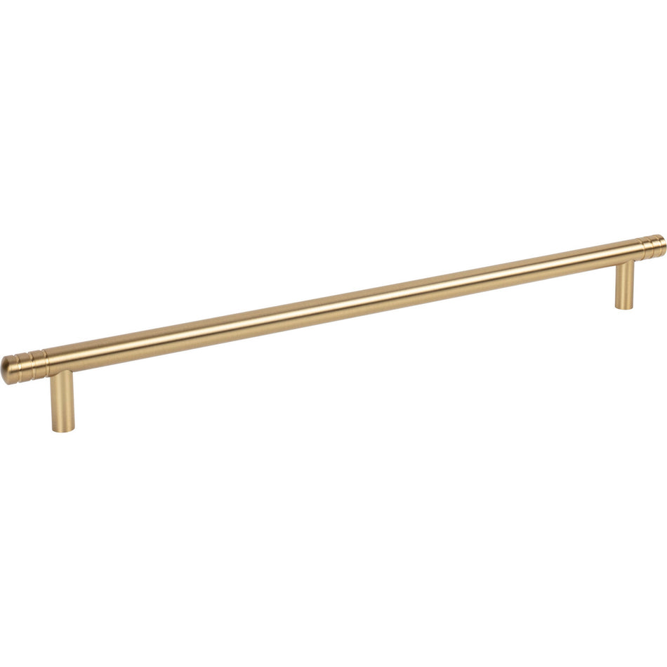 Atlas A957-WB: 12" cc Griffith Cabinet Pull - Warm Brass