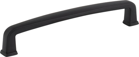 Jeffrey Alexander 1092-128MB: 128mm cc Milan 1 Cabinet Pull - Matte Black