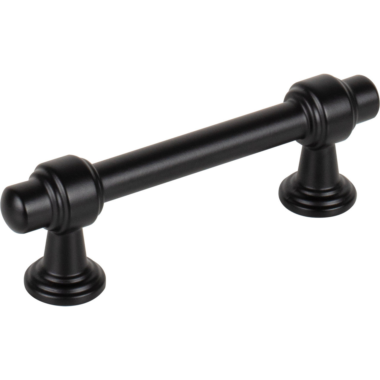 Atlas 314-BL: 3" cc Bronte Bit Cabinet Pull - Matte Black