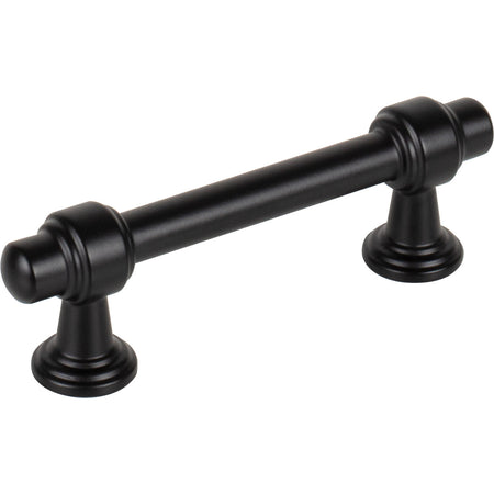 Atlas 314-BL: 3" cc Bronte Bit Cabinet Pull - Matte Black