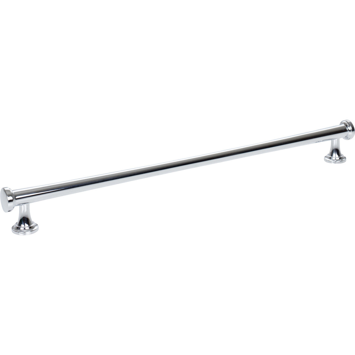 Atlas 443-CH: 12" cc Browning Cabinet Pull - Polished Chrome