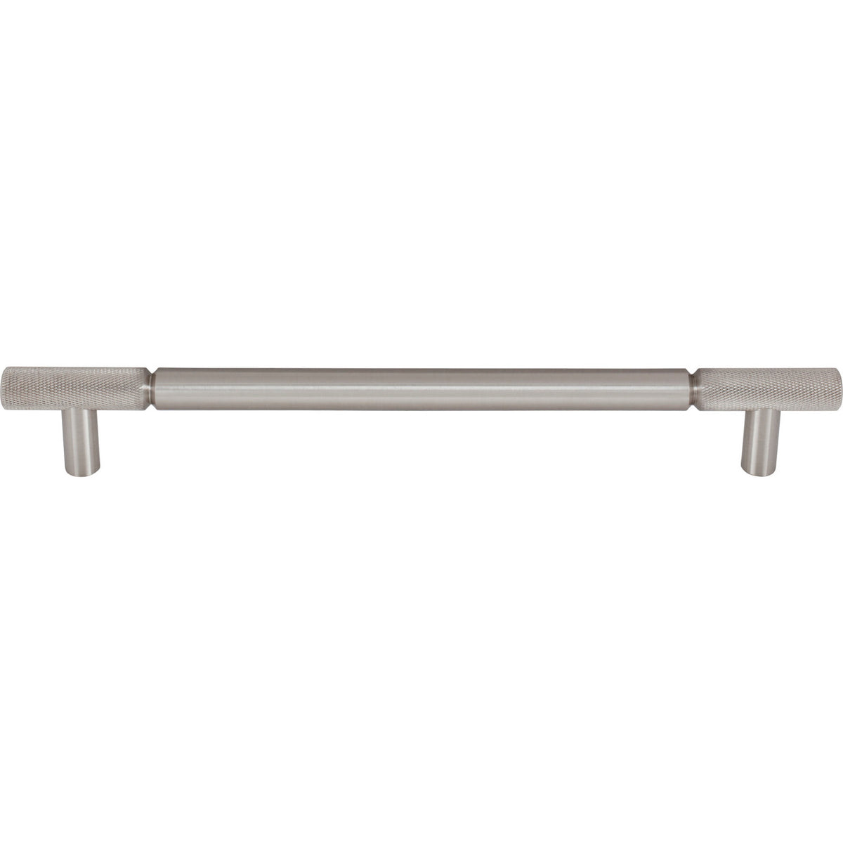 Top Knobs TK3246BSN: 12" cc Prestwick Bar Cabinet Pull - Brushed Satin Nickel
