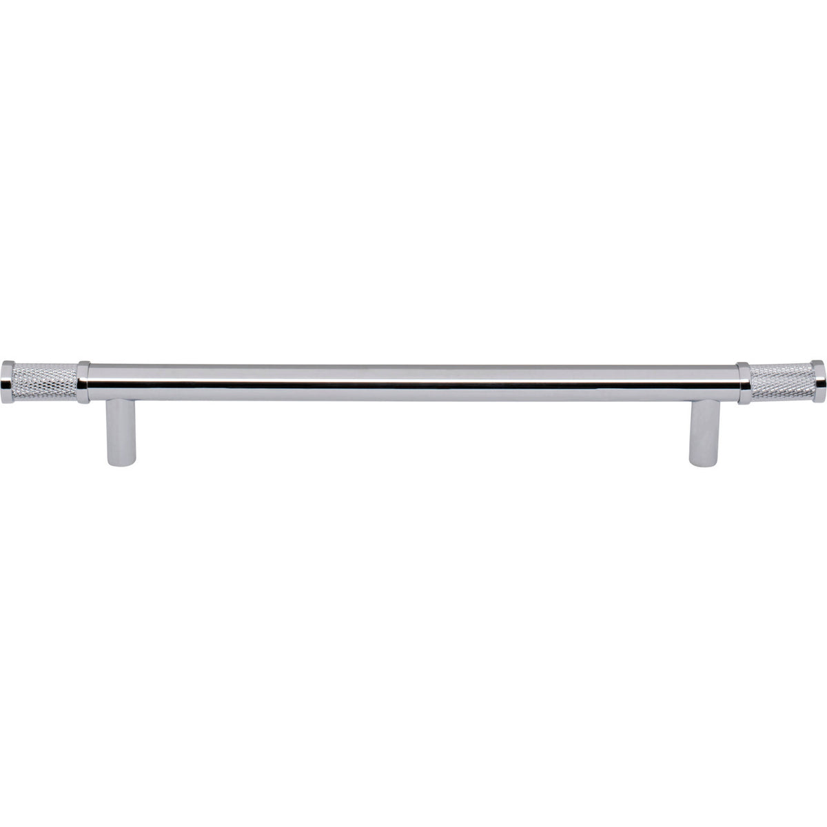 Top Knobs TK3235PC: 7-9/16" cc Burnham Bar Cabinet Pull - Polished Chrome