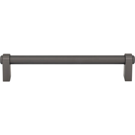 Top Knobs TK3212AG: 6-5/16" cc Lawrence Cabinet Pull - Ash Gray