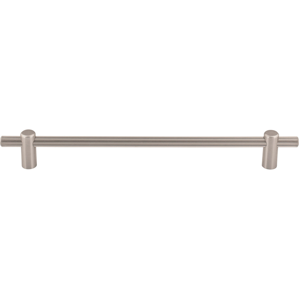 Top Knobs TK3256BSN: 8-13/16" cc Dempsey Bar Cabinet Pull - Brushed Satin Nickel