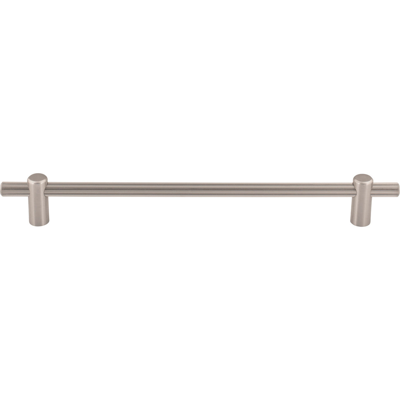 Top Knobs TK3256BSN: 8-13/16" cc Dempsey Bar Cabinet Pull - Brushed Satin Nickel