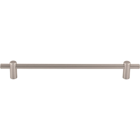 Top Knobs TK3256BSN: 8-13/16" cc Dempsey Bar Cabinet Pull - Brushed Satin Nickel