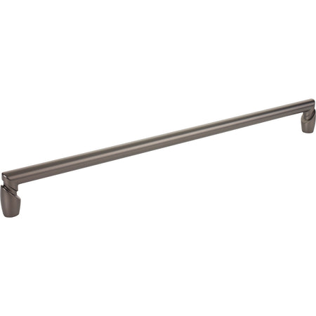 Top Knobs TK3139AG: 18" cc Florham Round Bar Cabinet Pull - Ash Gray