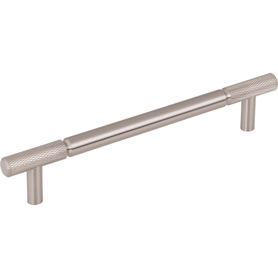 Top Knobs TK3242BSN: 6-5/16" cc Prestwick Bar Cabinet Pull - Brushed Satin Nickel