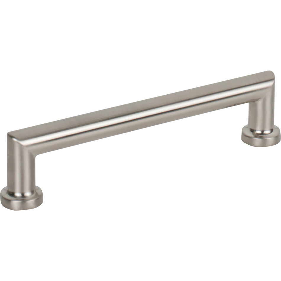 Top Knobs TK3152BSN: 5-1/16" cc Morris D-Handle Cabinet Pull - Brushed Satin Nickel