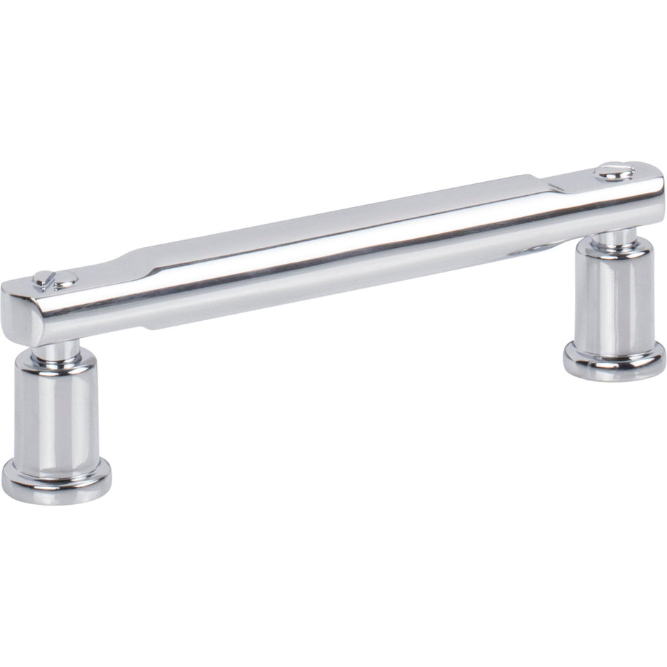 Atlas A982-CH: 3-3/4" cc Everitt Cabinet Pull - Polished Chrome