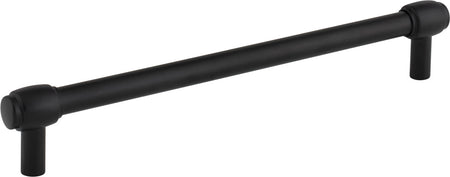 Jeffrey Alexander 885-192MB: 192mm cc Hayworth Bar Cabinet Pull - Matte Black