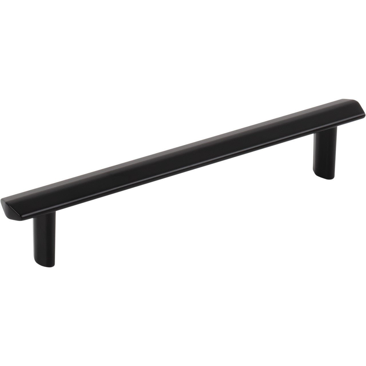 Elements 641-128MB: 128mm cc William Bar Cabinet Pull - Matte Black