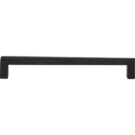 Atlas A674-BL: 7-9/16" cc Para Bar Cabinet Pull - Matte Black