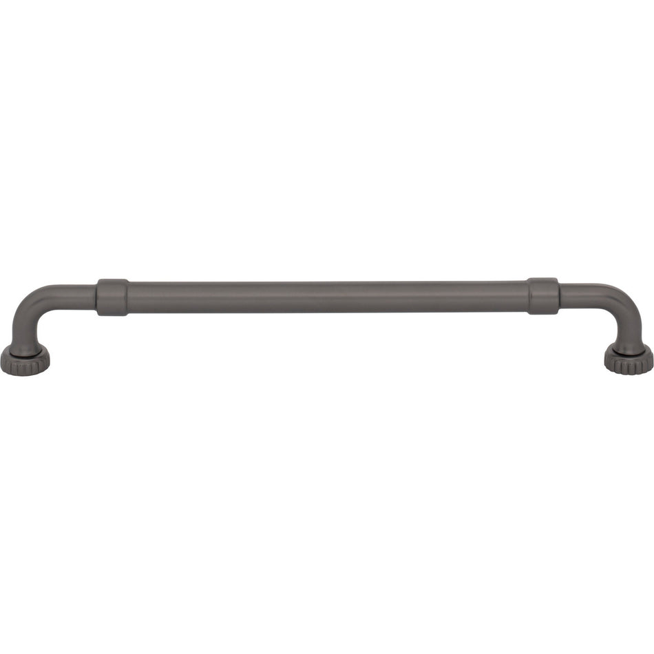 Top Knobs TK3184AG: 8-13/16" cc Holden Cabinet Pull - Ash Gray