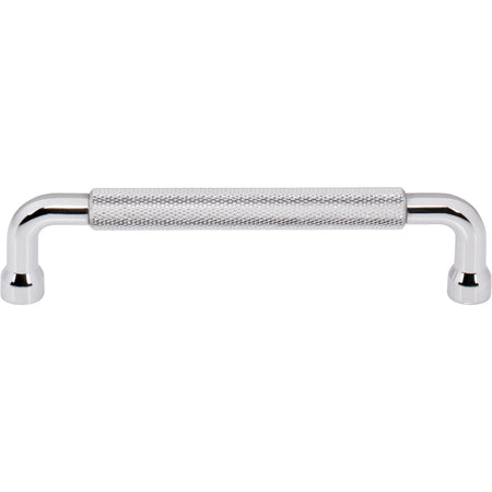 Top Knobs TK3263PC: 5-1/16" cc Garrison Bar Cabinet Pull - Polished Chrome