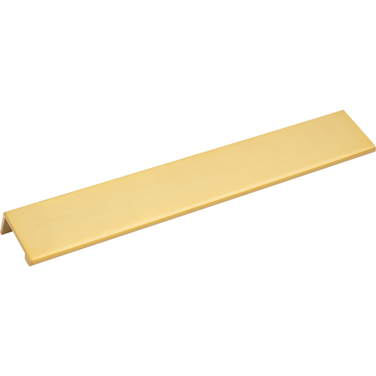 Elements A500-10ABG: 114mm cc Edgefield Finger Cabinet Pull - Aluminum Brushed Gold