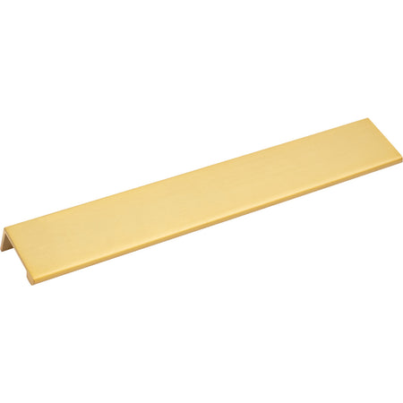 Elements A500-10ABG: 114mm cc Edgefield Finger Cabinet Pull - Aluminum Brushed Gold