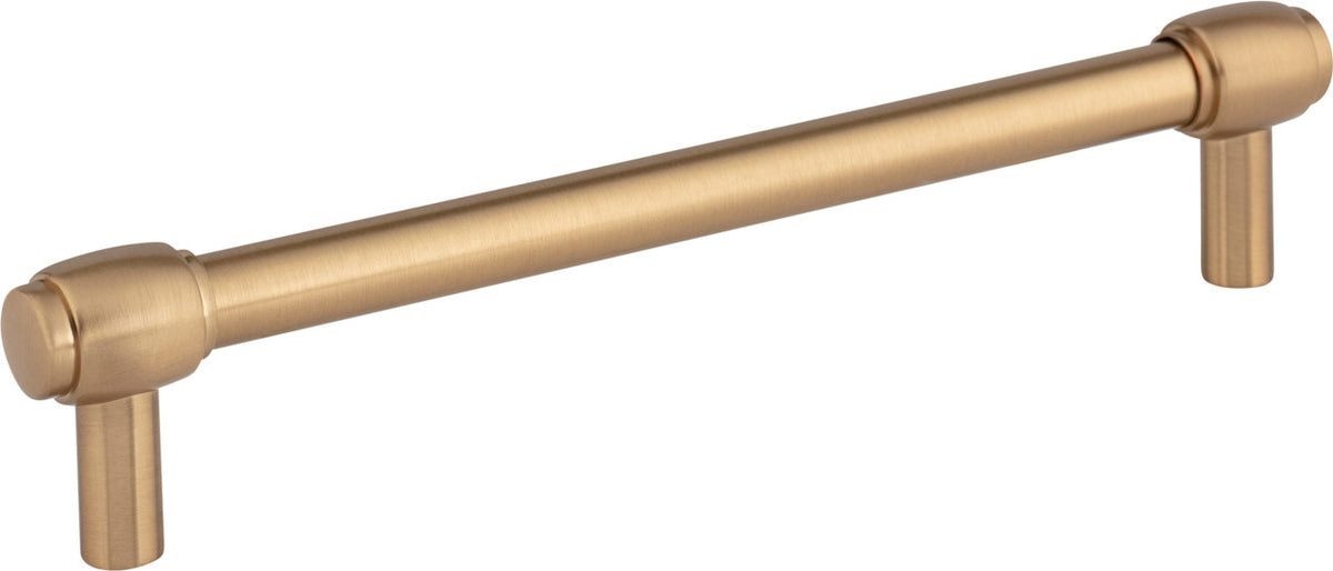 Jeffrey Alexander 885-160SBZ: 160mm cc Hayworth Bar Cabinet Pull - Satin Bronze