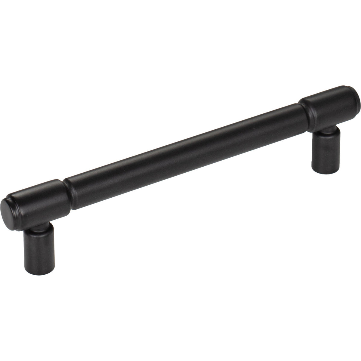 Top Knobs TK3113BLK: 5-1/16" cc Regent's Park Clarence Cabinet Pull - Flat Black