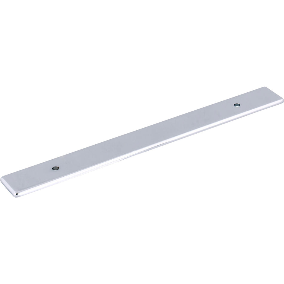 Top Knobs TK3283PC: 1" Radcliffe  Backplate - Polished Chrome