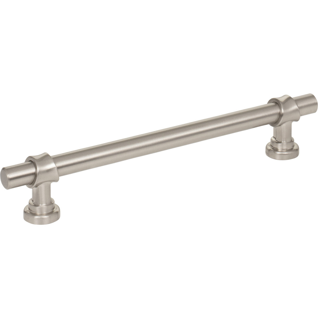 Top Knobs M2722: 6-5/16" cc Dakota Bit Cabinet Pull - Brushed Satin Nickel
