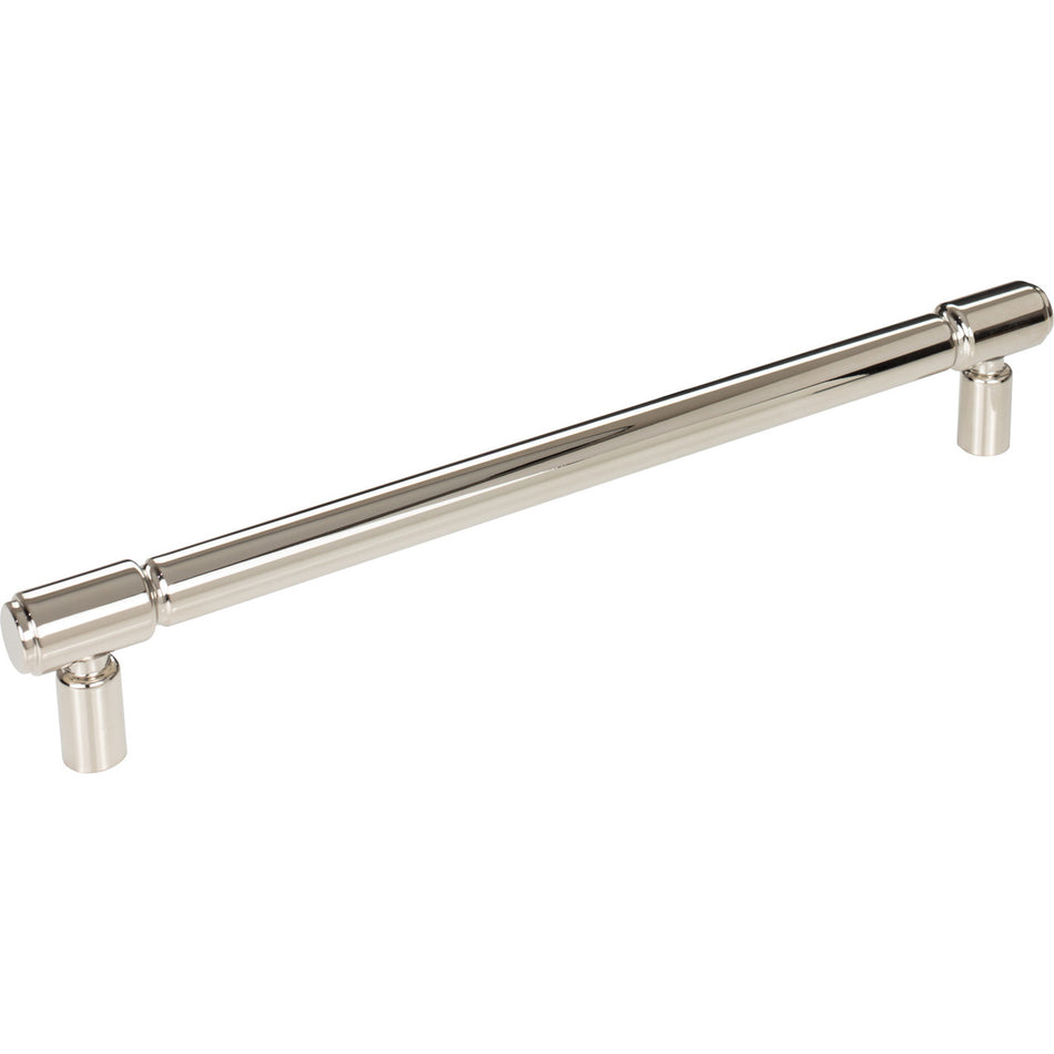 Top Knobs TK3119PN: 18" cc Regent's Park Clarence Cabinet Pull - Polished Nickel