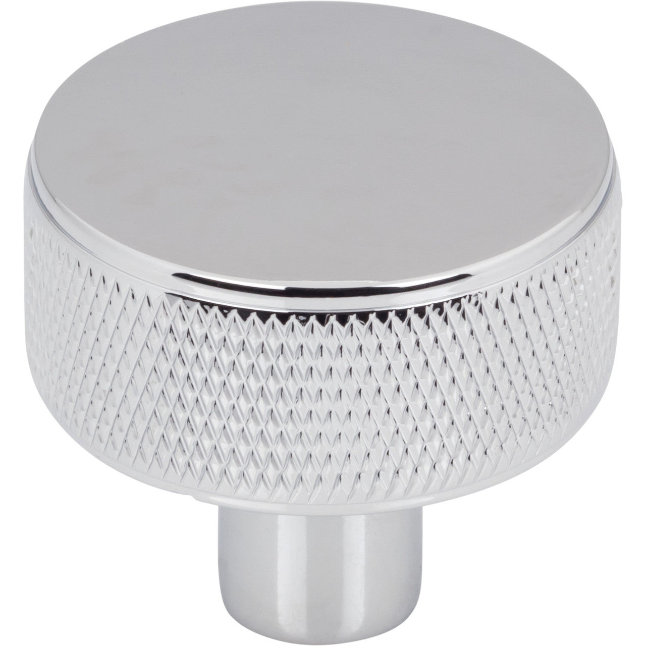 Top Knobs TK3230PC: 1-1/4" Burnham Round Cabinet Knob - Polished Chrome
