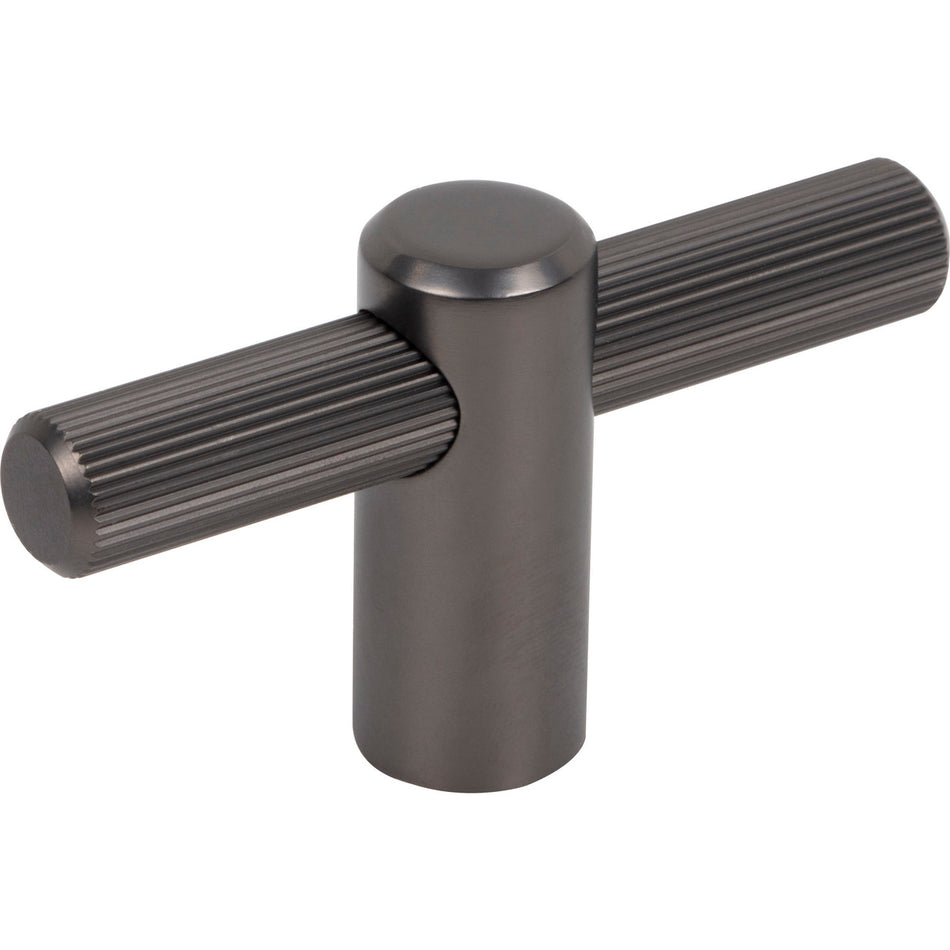 Top Knobs TK3251AG: 2-1/2" Dempsey T-Bar Cabinet Knob - Ash Grey