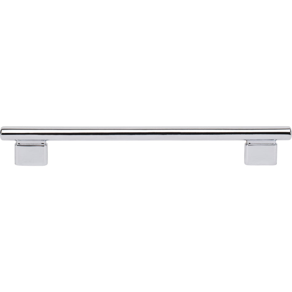 Atlas A515-CH: 192mm cc Holloway Round Bar  Cabinet Pull - Polished Chrome