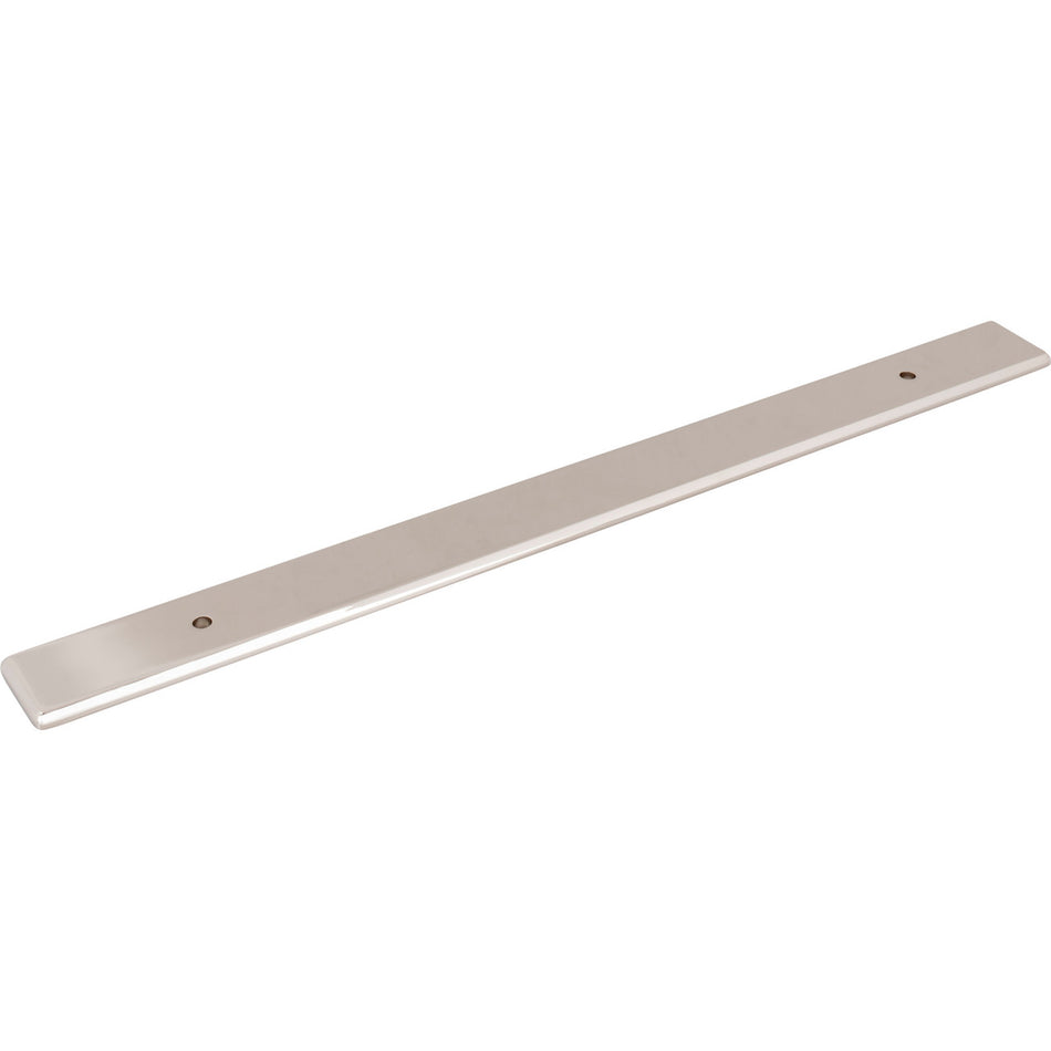 Top Knobs TK3287PN: 17" Radcliffe  Backplate - Polished Nickel