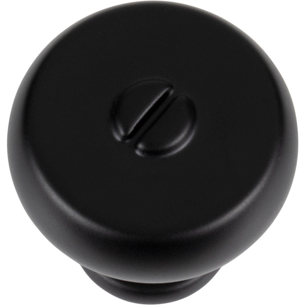 Atlas A980-BL: 1-3/16" Everitt Cabinet Knob - Matte Black