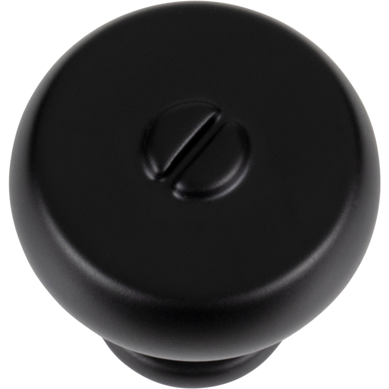 Atlas A980-BL: 1-3/16" Everitt Cabinet Knob - Matte Black