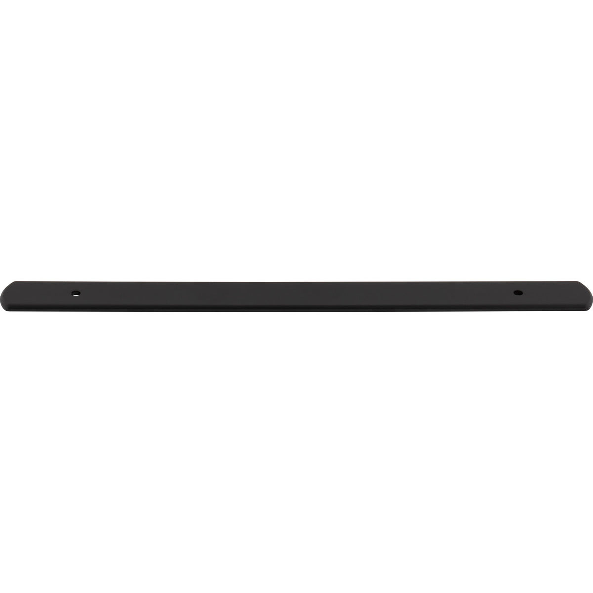 Top Knobs TK3275BLK: 11-13/16" Wescott  Backplate - Flat Black