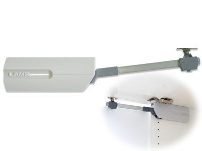 Sugatsune SLS-ELAN-ML: Medium-Duty Lift-Up Lid Stay (left) - Grey