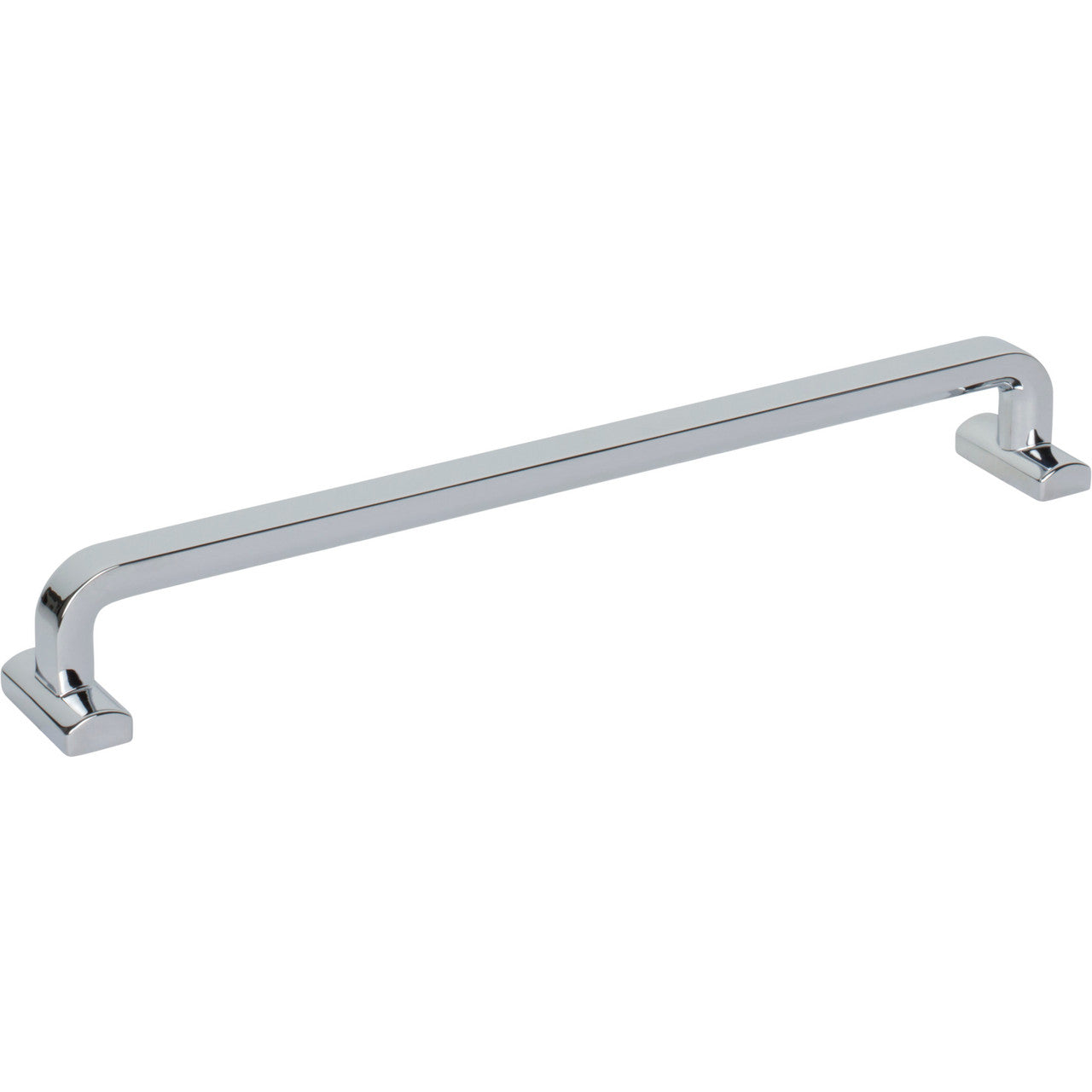 Top Knobs TK3166PC: 8-13/16" cc Harrison D-Handle Cabinet Pull - Polished Chrome