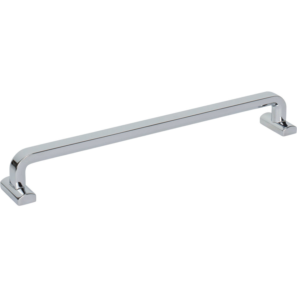 Top Knobs TK3166PC: 8-13/16" cc Harrison D-Handle Cabinet Pull - Polished Chrome