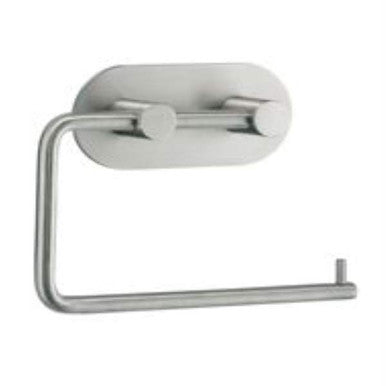 Smedbo B1097: Beslagsboden Toilet Roll Holder - Brushed Stainless Steel