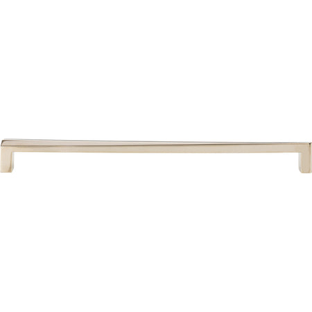Atlas A676-PN: 12" cc Para Bar Cabinet Pull - Polished Nickel