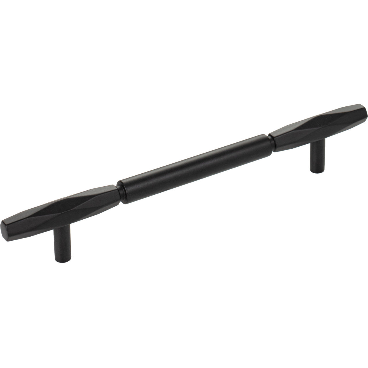 Top Knobs TK3083BLK: 6-5/16" cc Regent's Park Kingsmill Cabinet Pull - Flat Black