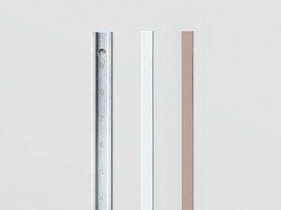 Sugatsune SPW-1820: 71" Covered Shelf Standard - Satin Stainless Steel