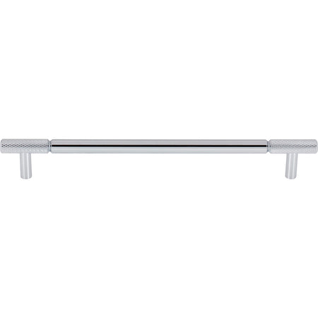 Top Knobs TK3244PC: 8-13/16" cc Prestwick Bar Cabinet Pull - Polished Chrome