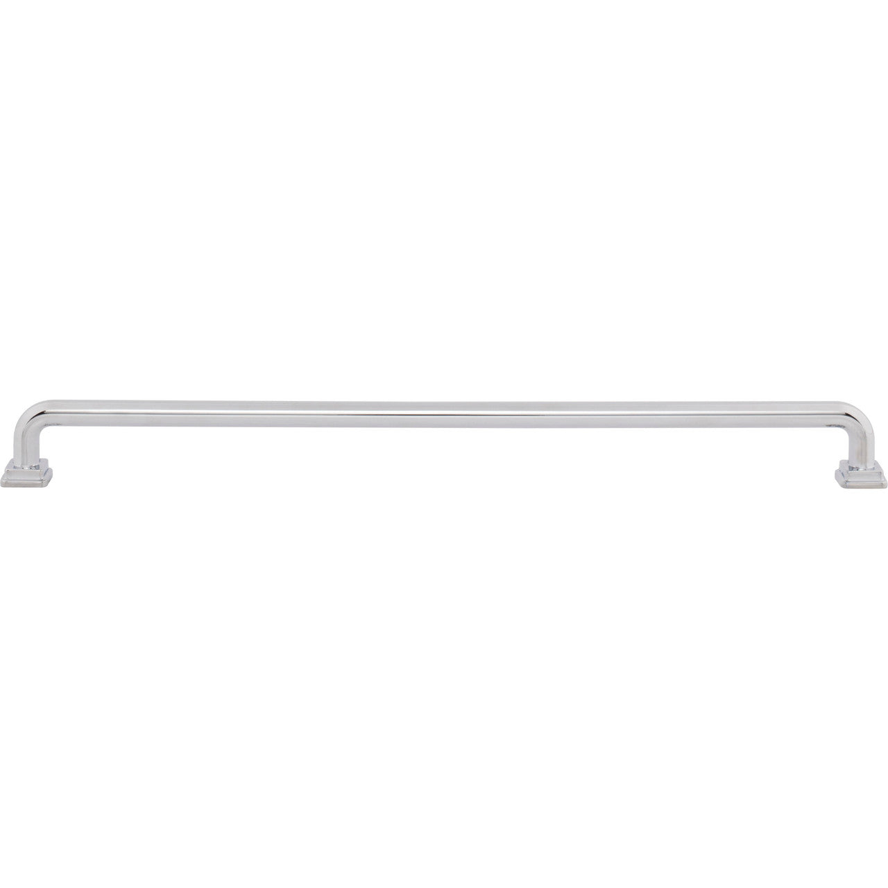 Atlas A6027-CH: 12" cc Kimberton Bar Cabinet Pull - Polished Chrome