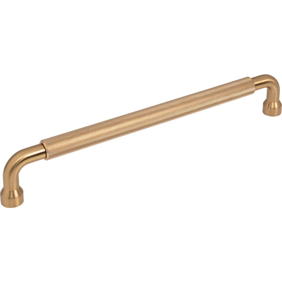 Top Knobs TK3268HB: 12" cc Garrison Bar Cabinet Pull - Honey Bronze