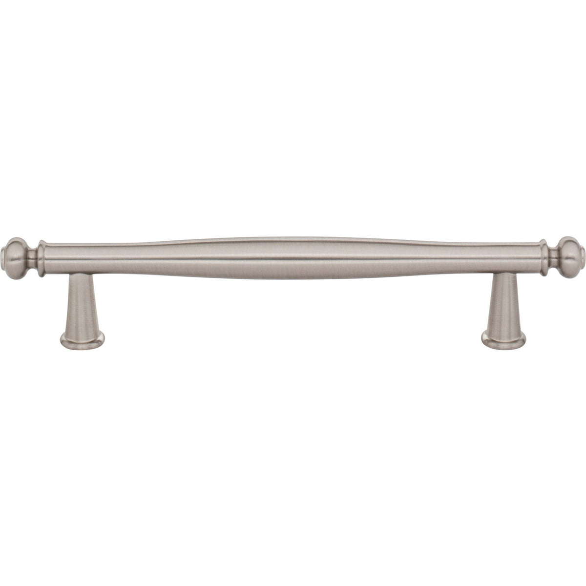 Top Knobs TK3192BSN: 5-1/16" cc Coddington Cabinet Pull - Brushed Satin Nickel