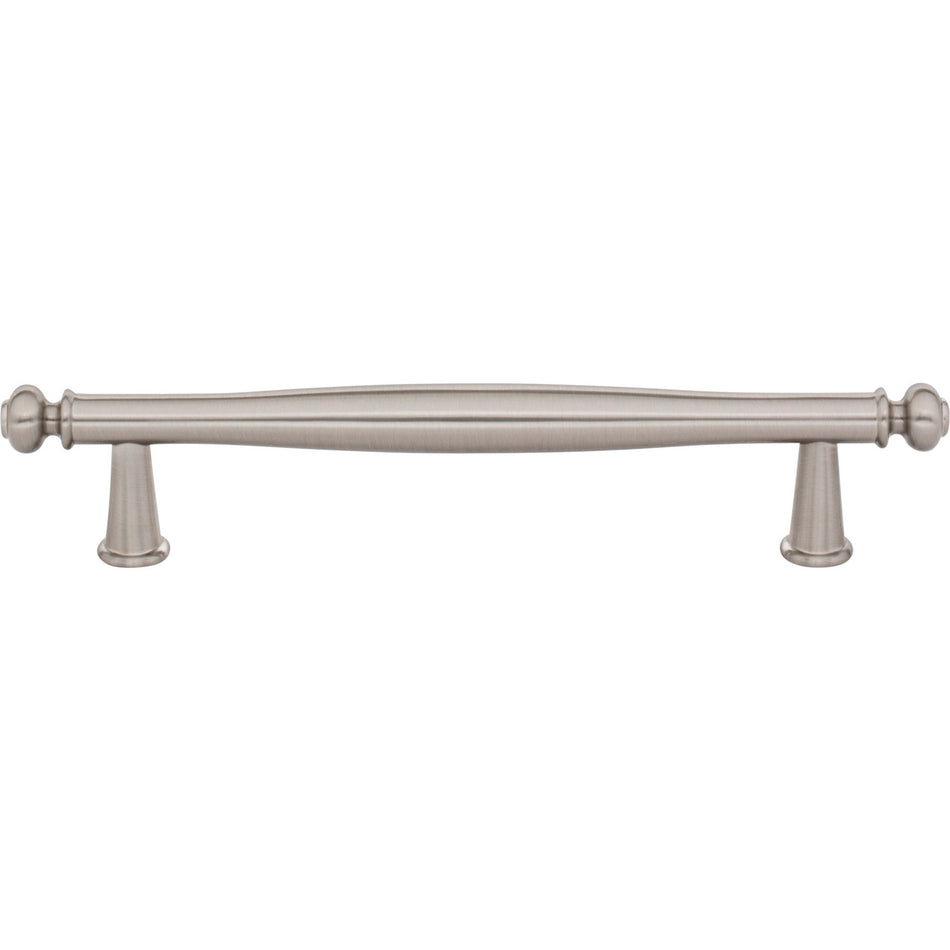 Top Knobs TK3192BSN: 5-1/16" cc Coddington Cabinet Pull - Brushed Satin Nickel