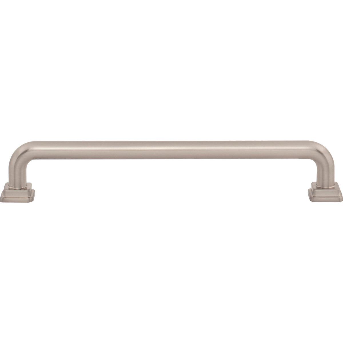 Atlas A6025-BRN: 6-5/16" cc Kimberton Bar Cabinet Pull - Brushed Nickel