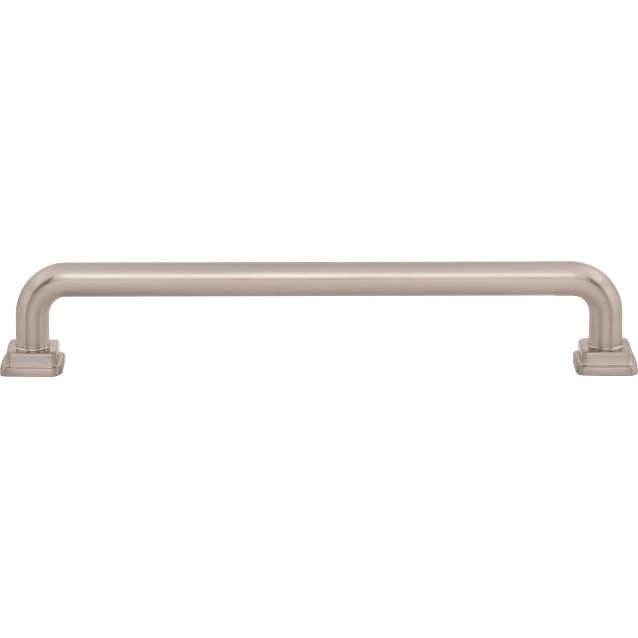 Atlas A6025-BRN: 6-5/16" cc Kimberton Bar Cabinet Pull - Brushed Nickel
